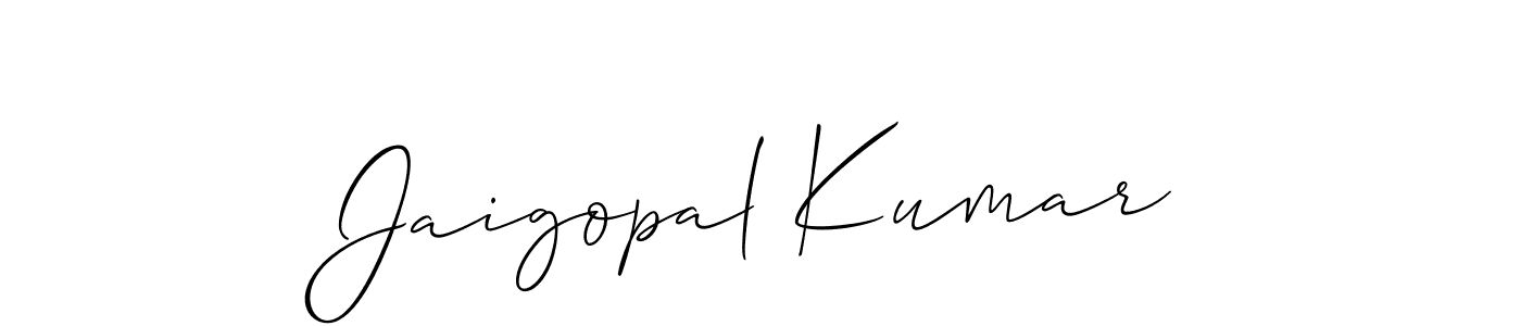 Here are the top 10 professional signature styles for the name Jaigopal Kumar. These are the best autograph styles you can use for your name. Jaigopal Kumar signature style 2 images and pictures png