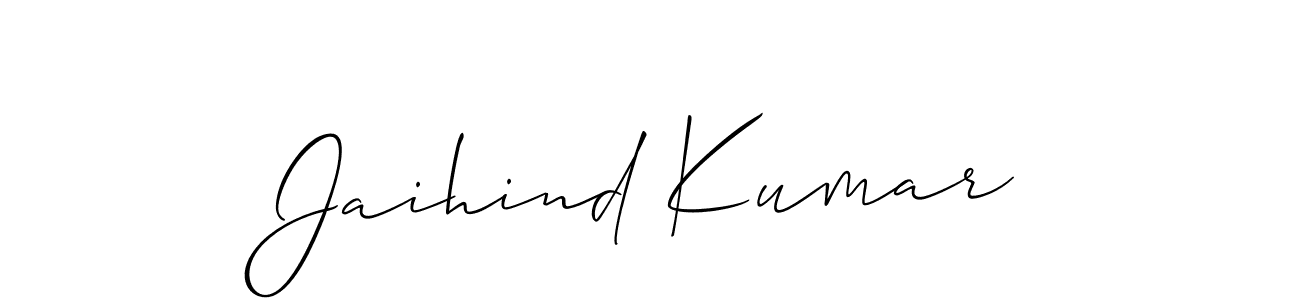 Make a beautiful signature design for name Jaihind Kumar. Use this online signature maker to create a handwritten signature for free. Jaihind Kumar signature style 2 images and pictures png