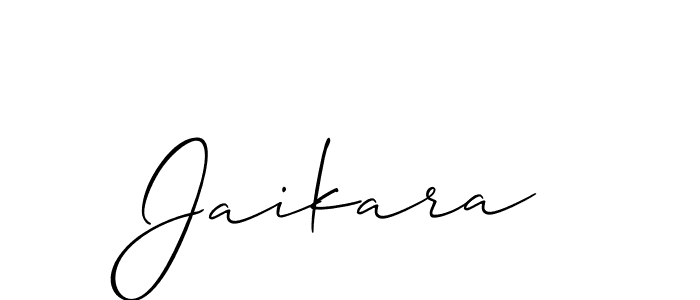 Make a short Jaikara signature style. Manage your documents anywhere anytime using Allison_Script. Create and add eSignatures, submit forms, share and send files easily. Jaikara signature style 2 images and pictures png