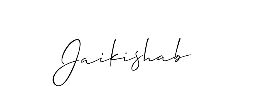 You can use this online signature creator to create a handwritten signature for the name Jaikishab. This is the best online autograph maker. Jaikishab signature style 2 images and pictures png