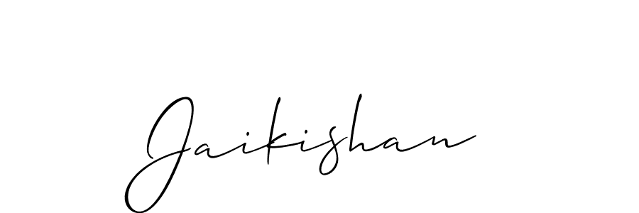Jaikishan stylish signature style. Best Handwritten Sign (Allison_Script) for my name. Handwritten Signature Collection Ideas for my name Jaikishan. Jaikishan signature style 2 images and pictures png