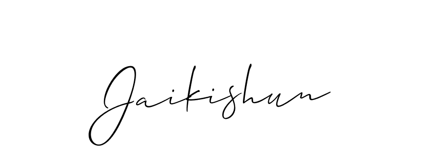 Make a beautiful signature design for name Jaikishun. Use this online signature maker to create a handwritten signature for free. Jaikishun signature style 2 images and pictures png