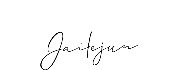 Check out images of Autograph of Jailejun name. Actor Jailejun Signature Style. Allison_Script is a professional sign style online. Jailejun signature style 2 images and pictures png