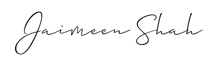 Turn your name Jaimeen Shah into a signature brand with Allison_Script styling. Download in standard PNG or transparent format anytime. Jaimeen Shah signature style 2 images and pictures png