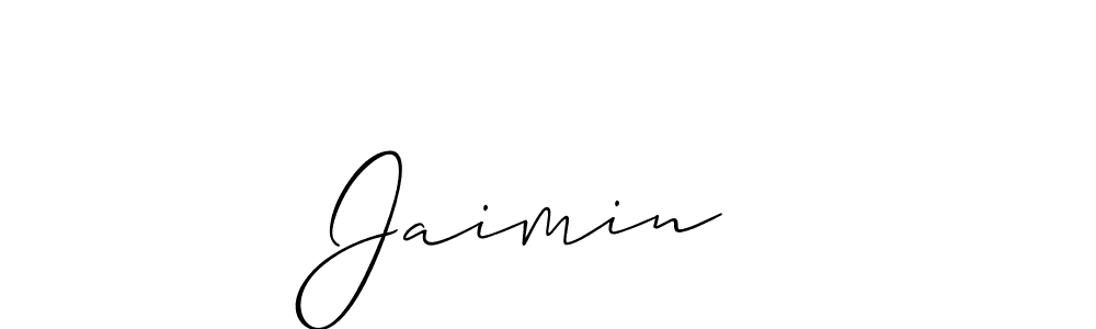 Jaimin 모 stylish signature style. Best Handwritten Sign (Allison_Script) for my name. Handwritten Signature Collection Ideas for my name Jaimin 모. Jaimin 모 signature style 2 images and pictures png