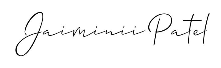 Discover how Jaiminii Patel looks in an executive cursive font (Allison_Script). Perfect for legal documents, invoices, and certificates. Jaiminii Patel signature style 2 images and pictures png