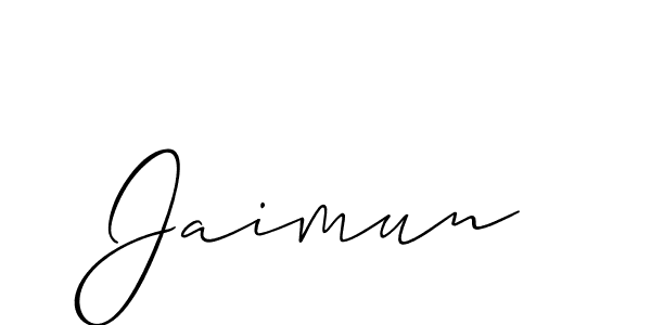 Best and Professional Signature Style for Jaimun. Allison_Script Best Signature Style Collection. Jaimun signature style 2 images and pictures png