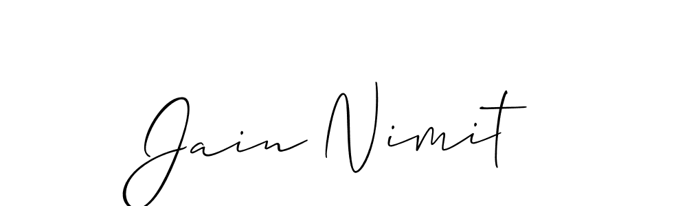 You can use this online signature creator to create a handwritten signature for the name Jain Nimit. This is the best online autograph maker. Jain Nimit signature style 2 images and pictures png
