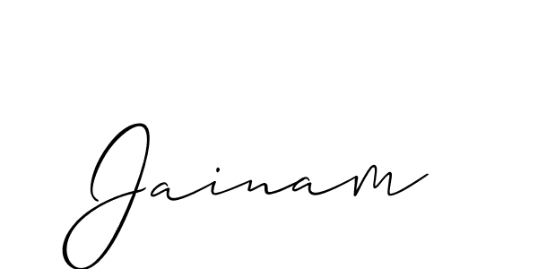 Make a beautiful signature design for name Jainam. Use this online signature maker to create a handwritten signature for free. Jainam signature style 2 images and pictures png