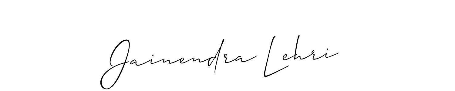 It looks lik you need a new signature style for name Jainendra Lehri. Design unique handwritten (Allison_Script) signature with our free signature maker in just a few clicks. Jainendra Lehri signature style 2 images and pictures png