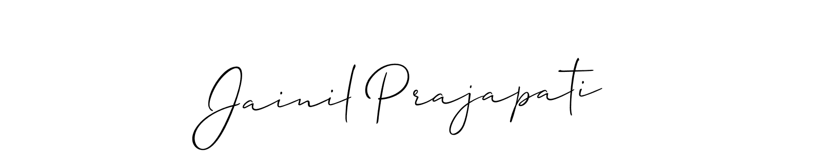 See photos of Jainil Prajapati official signature by Spectra . Check more albums & portfolios. Read reviews & check more about Allison_Script font. Jainil Prajapati signature style 2 images and pictures png
