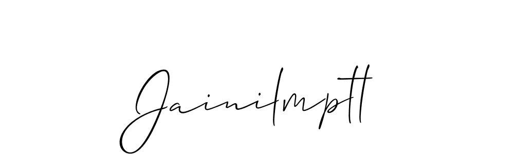 Jainilmptl stylish signature style. Best Handwritten Sign (Allison_Script) for my name. Handwritten Signature Collection Ideas for my name Jainilmptl. Jainilmptl signature style 2 images and pictures png