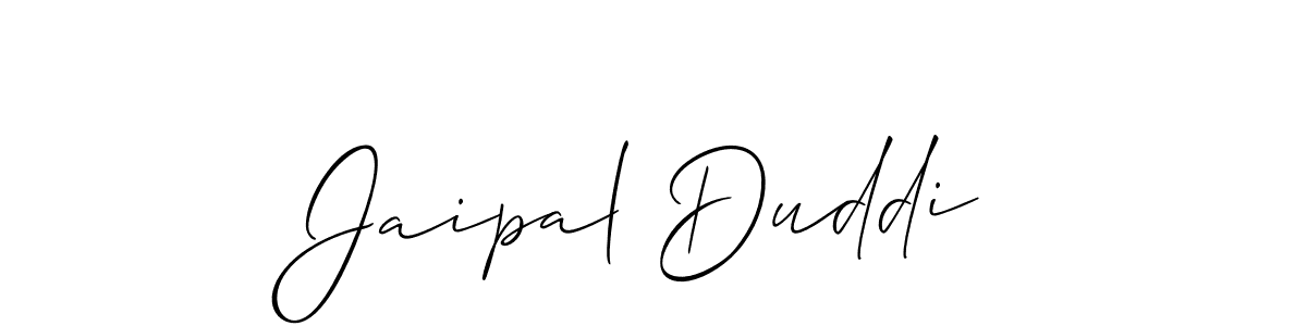 Similarly Allison_Script is the best handwritten signature design. Signature creator online .You can use it as an online autograph creator for name Jaipal Duddi. Jaipal Duddi signature style 2 images and pictures png