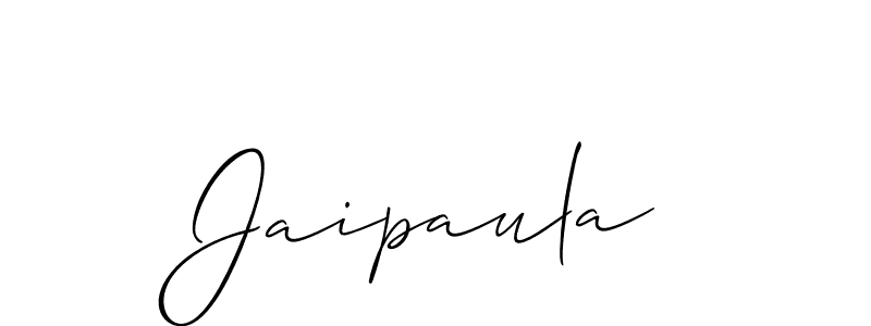 You can use this online signature creator to create a handwritten signature for the name Jaipaula. This is the best online autograph maker. Jaipaula signature style 2 images and pictures png