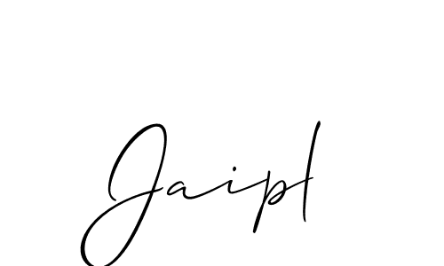 Also we have Jaipl name is the best signature style. Create professional handwritten signature collection using Allison_Script autograph style. Jaipl signature style 2 images and pictures png