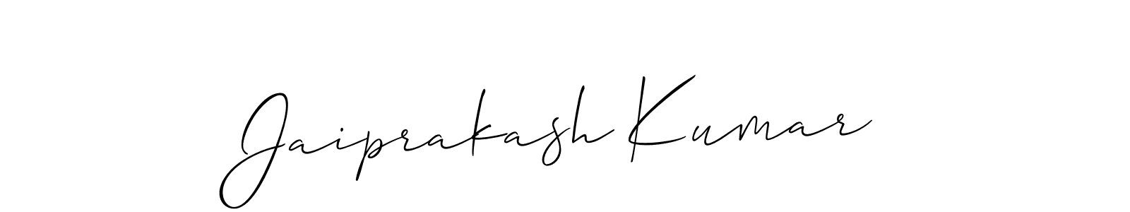 You can use this online signature creator to create a handwritten signature for the name Jaiprakash Kumar. This is the best online autograph maker. Jaiprakash Kumar signature style 2 images and pictures png
