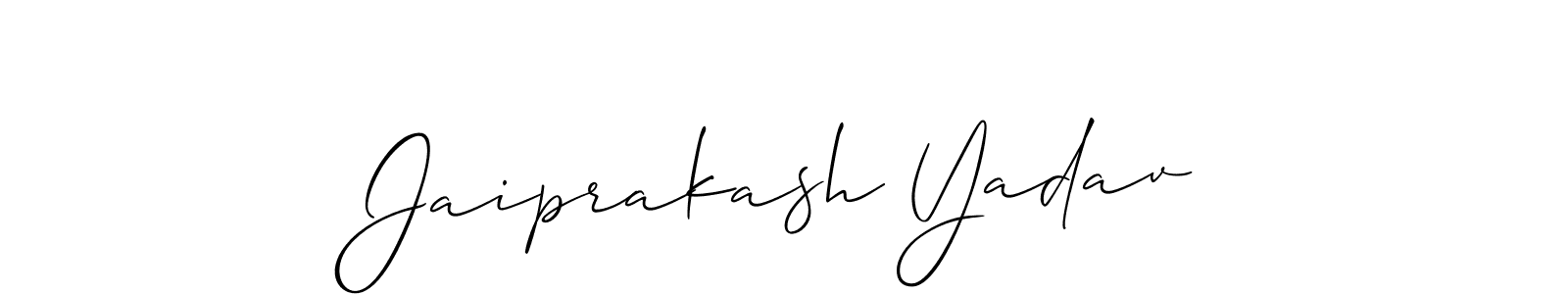 Make a beautiful signature design for name Jaiprakash Yadav. Use this online signature maker to create a handwritten signature for free. Jaiprakash Yadav signature style 2 images and pictures png