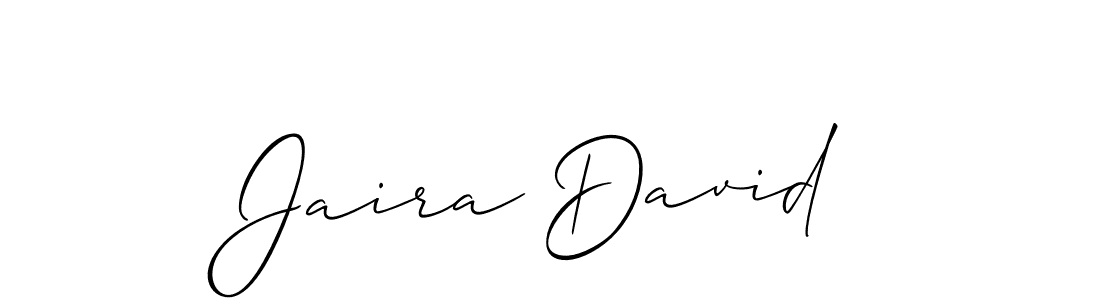 Make a short Jaira David signature style. Manage your documents anywhere anytime using Allison_Script. Create and add eSignatures, submit forms, share and send files easily. Jaira David signature style 2 images and pictures png