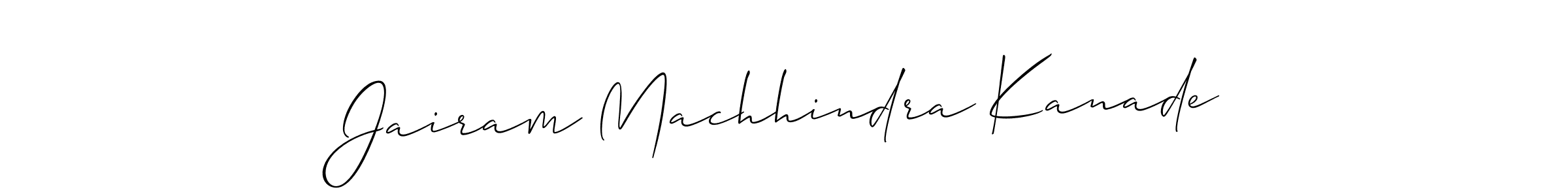 Make a beautiful signature design for name Jairam Machhindra Kanade. Use this online signature maker to create a handwritten signature for free. Jairam Machhindra Kanade signature style 2 images and pictures png