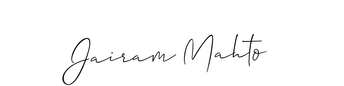 Once you've used our free online signature maker to create your best signature Allison_Script style, it's time to enjoy all of the benefits that Jairam Mahto name signing documents. Jairam Mahto signature style 2 images and pictures png