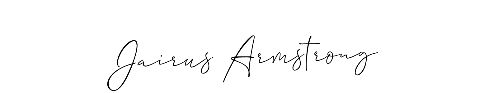 The best way (Allison_Script) to make a short signature is to pick only two or three words in your name. The name Jairus Armstrong include a total of six letters. For converting this name. Jairus Armstrong signature style 2 images and pictures png