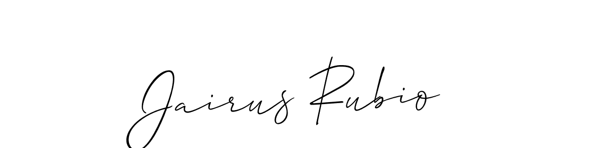 Once you've used our free online signature maker to create your best signature Allison_Script style, it's time to enjoy all of the benefits that Jairus Rubio name signing documents. Jairus Rubio signature style 2 images and pictures png
