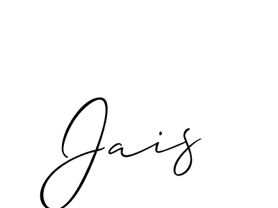 Also we have Jais name is the best signature style. Create professional handwritten signature collection using Allison_Script autograph style. Jais signature style 2 images and pictures png