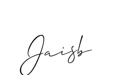 Allison_Script is a professional signature style that is perfect for those who want to add a touch of class to their signature. It is also a great choice for those who want to make their signature more unique. Get Jaisb name to fancy signature for free. Jaisb signature style 2 images and pictures png