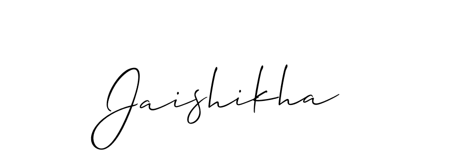 How to Draw Jaishikha signature style? Allison_Script is a latest design signature styles for name Jaishikha. Jaishikha signature style 2 images and pictures png