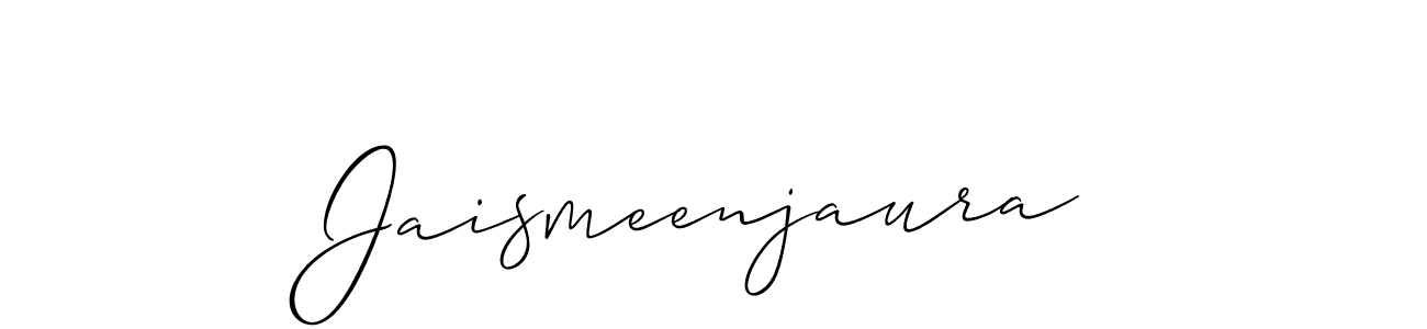 How to Draw Jaismeenjaura signature style? Allison_Script is a latest design signature styles for name Jaismeenjaura. Jaismeenjaura signature style 2 images and pictures png