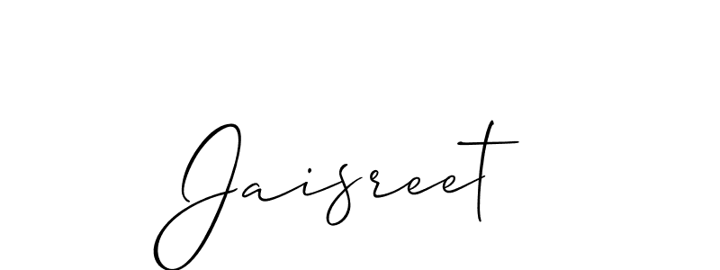 Here are the top 10 professional signature styles for the name Jaisreet. These are the best autograph styles you can use for your name. Jaisreet signature style 2 images and pictures png
