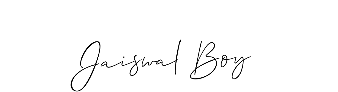 You can use this online signature creator to create a handwritten signature for the name Jaiswal Boy. This is the best online autograph maker. Jaiswal Boy signature style 2 images and pictures png