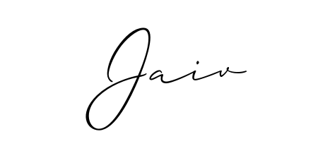Explore multiple handwriting variations for Jaiv including this stunning Allison_Script design. Free to use across all platforms. Jaiv signature style 2 images and pictures png