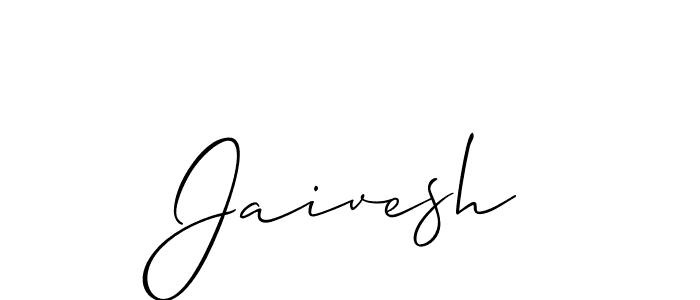 if you are searching for the best signature style for your name Jaivesh. so please give up your signature search. here we have designed multiple signature styles  using Allison_Script. Jaivesh signature style 2 images and pictures png