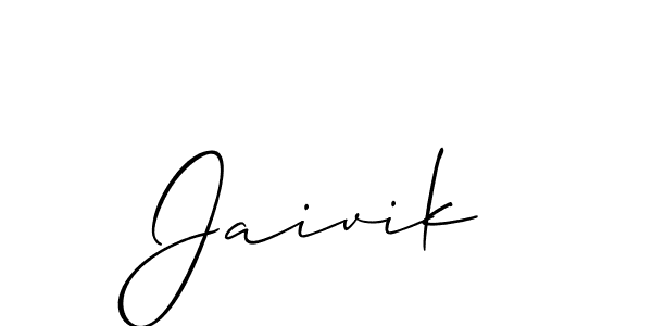 You should practise on your own different ways (Allison_Script) to write your name (Jaivik) in signature. don't let someone else do it for you. Jaivik signature style 2 images and pictures png