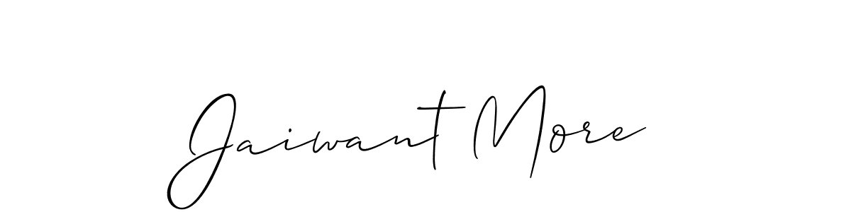 Make a beautiful signature design for name Jaiwant More. Use this online signature maker to create a handwritten signature for free. Jaiwant More signature style 2 images and pictures png