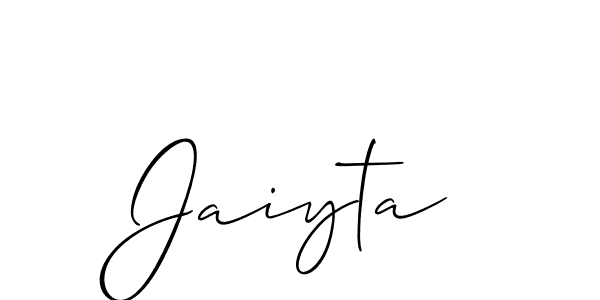 Here are the top 10 professional signature styles for the name Jaiyta. These are the best autograph styles you can use for your name. Jaiyta signature style 2 images and pictures png