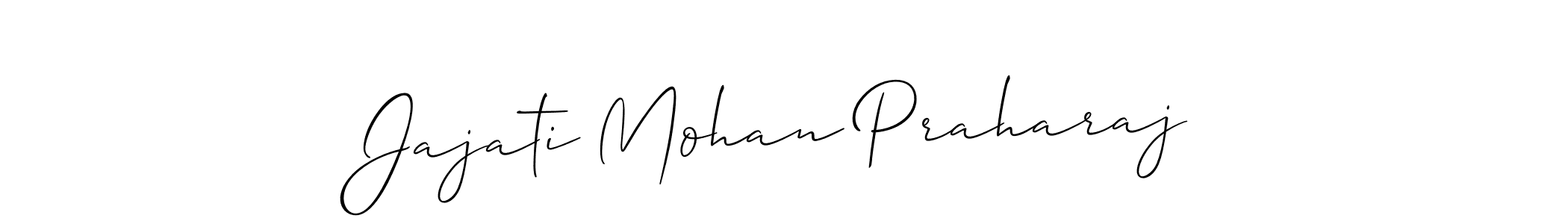 It looks lik you need a new signature style for name Jajati Mohan Praharaj. Design unique handwritten (Allison_Script) signature with our free signature maker in just a few clicks. Jajati Mohan Praharaj signature style 2 images and pictures png