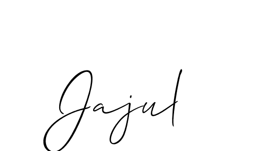 Once you've used our free online signature maker to create your best signature Allison_Script style, it's time to enjoy all of the benefits that Jajul name signing documents. Jajul signature style 2 images and pictures png