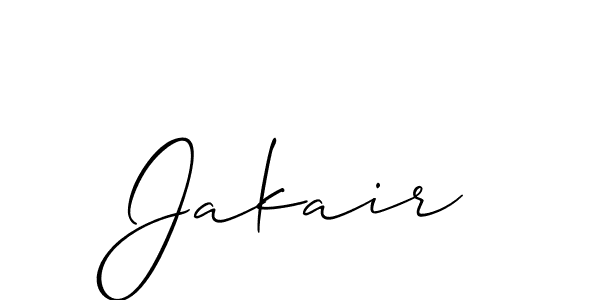 Best and Professional Signature Style for Jakair. Allison_Script Best Signature Style Collection. Jakair signature style 2 images and pictures png