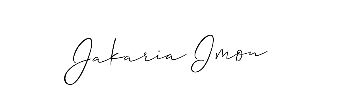 Once you've used our free online signature maker to create your best signature Allison_Script style, it's time to enjoy all of the benefits that Jakaria Imon name signing documents. Jakaria Imon signature style 2 images and pictures png