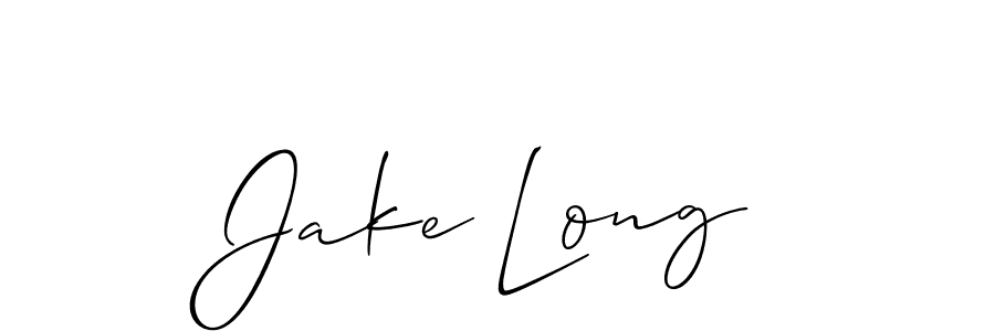 How to make Jake Long name signature. Use Allison_Script style for creating short signs online. This is the latest handwritten sign. Jake Long signature style 2 images and pictures png