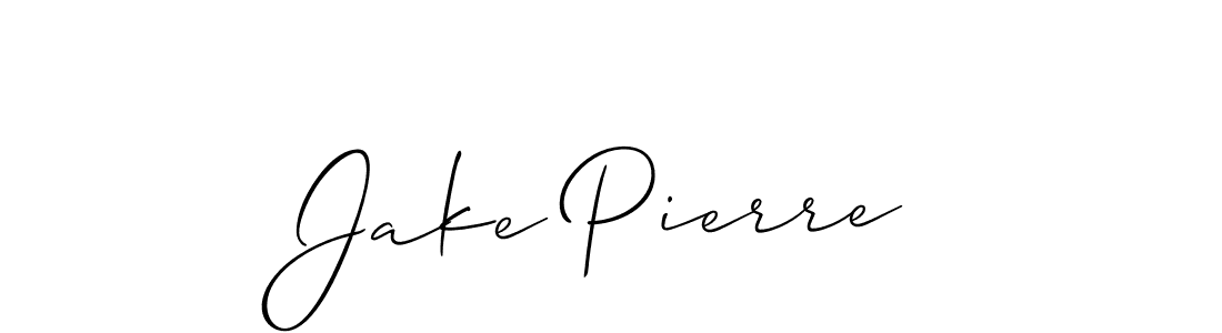 Similarly Allison_Script is the best handwritten signature design. Signature creator online .You can use it as an online autograph creator for name Jake Pierre. Jake Pierre signature style 2 images and pictures png