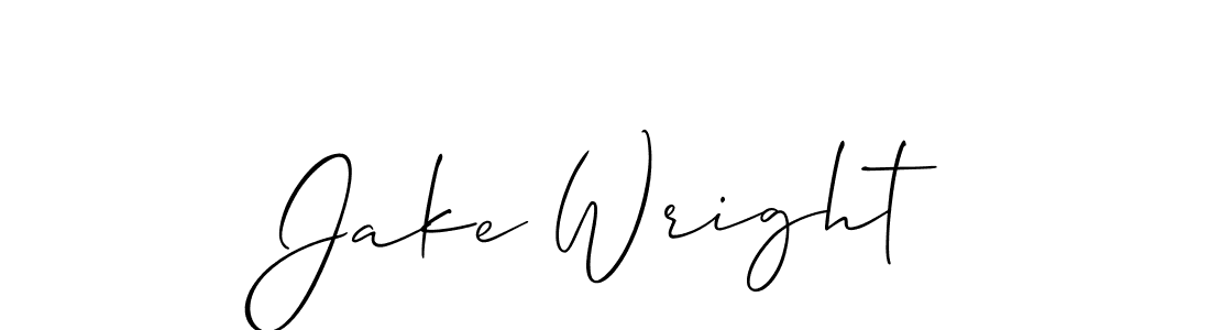 Also You can easily find your signature by using the search form. We will create Jake Wright name handwritten signature images for you free of cost using Allison_Script sign style. Jake Wright signature style 2 images and pictures png
