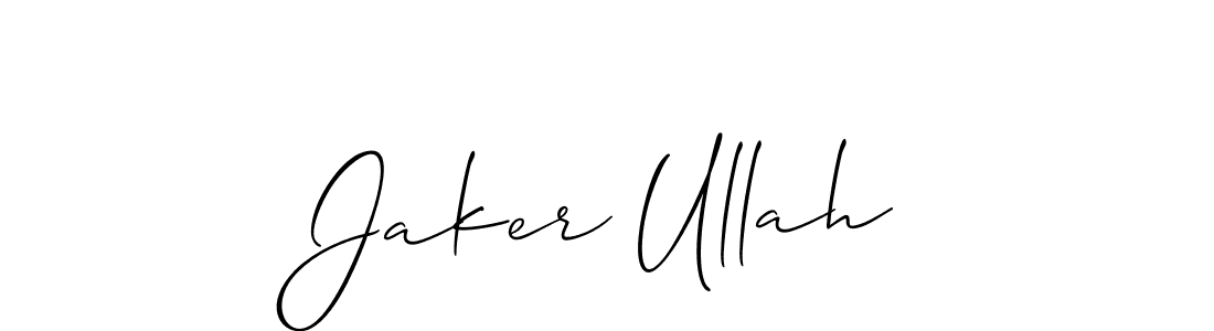 Best and Professional Signature Style for Jaker Ullah. Allison_Script Best Signature Style Collection. Jaker Ullah signature style 2 images and pictures png