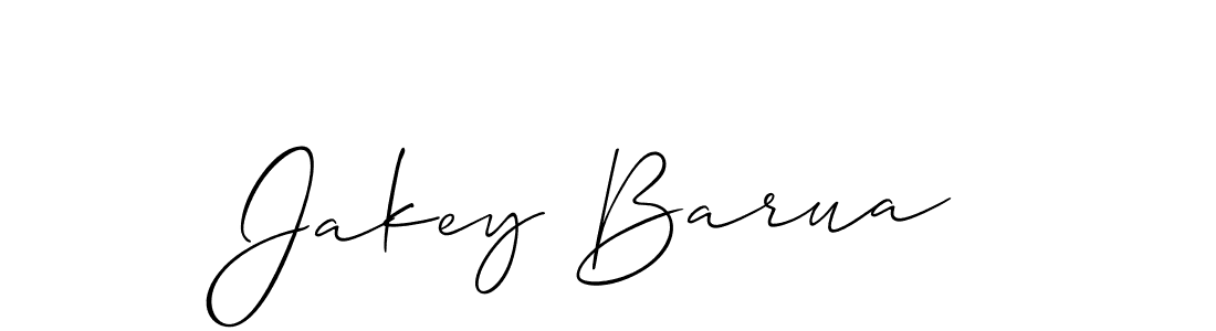 This is the best signature style for the Jakey Barua name. Also you like these signature font (Allison_Script). Mix name signature. Jakey Barua signature style 2 images and pictures png