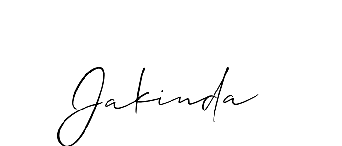 Make a beautiful signature design for name Jakinda. Use this online signature maker to create a handwritten signature for free. Jakinda signature style 2 images and pictures png