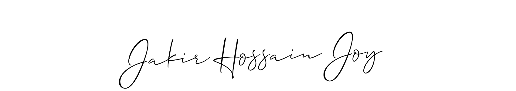 This is the best signature style for the Jakir Hossain Joy name. Also you like these signature font (Allison_Script). Mix name signature. Jakir Hossain Joy signature style 2 images and pictures png