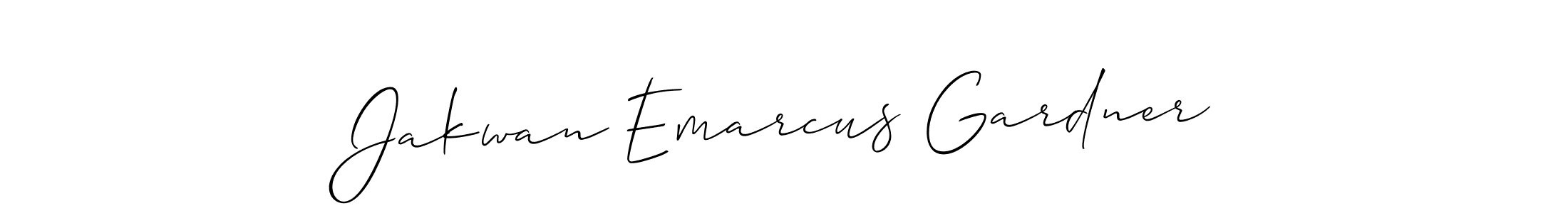 Once you've used our free online signature maker to create your best signature Allison_Script style, it's time to enjoy all of the benefits that Jakwan Emarcus Gardner name signing documents. Jakwan Emarcus Gardner signature style 2 images and pictures png