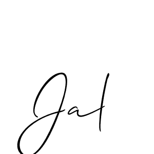 Also You can easily find your signature by using the search form. We will create Jal name handwritten signature images for you free of cost using Allison_Script sign style. Jal signature style 2 images and pictures png